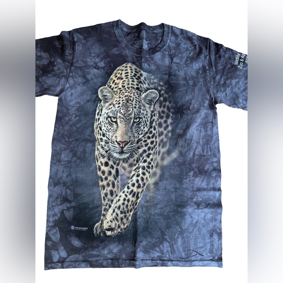 The Mountain Men's Leopard T-Shirt Small 100% Cotton - Picture 3 of 13